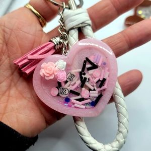 Heart Shaker Keychain